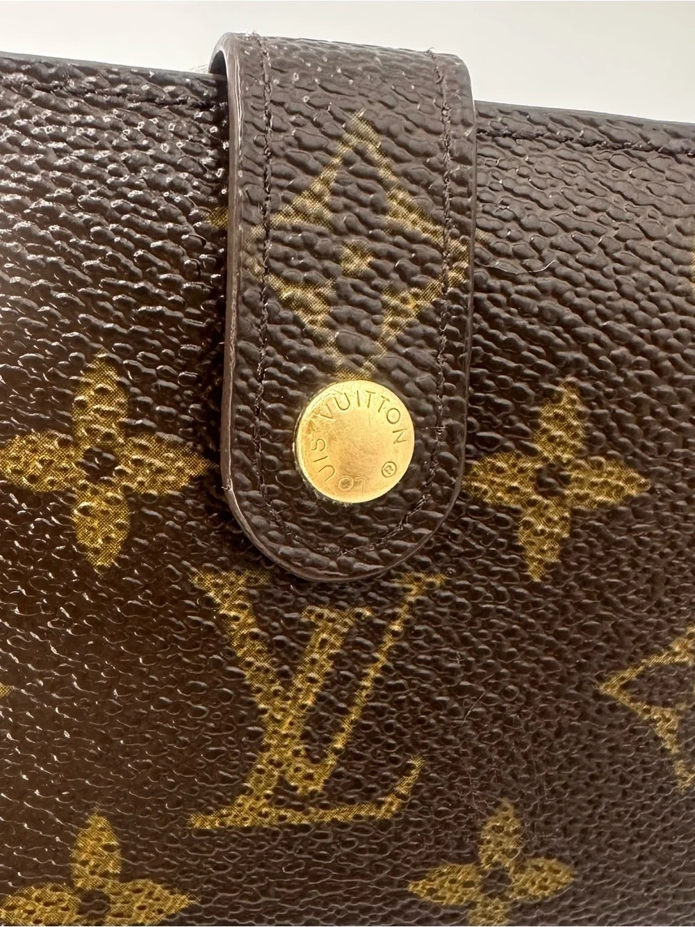 Louis Vuitton Monogram French Kiss Lock Wallet very good condition MI0968 - Picture 14 of 15